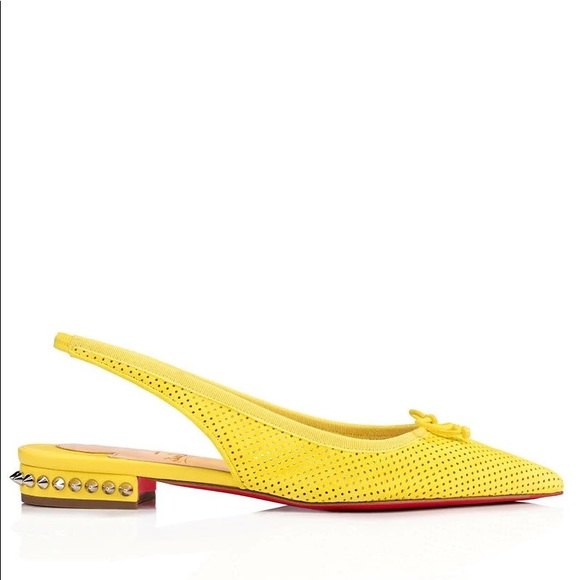 Christian louboutin hall sling flat suede - Picture 5 of 5